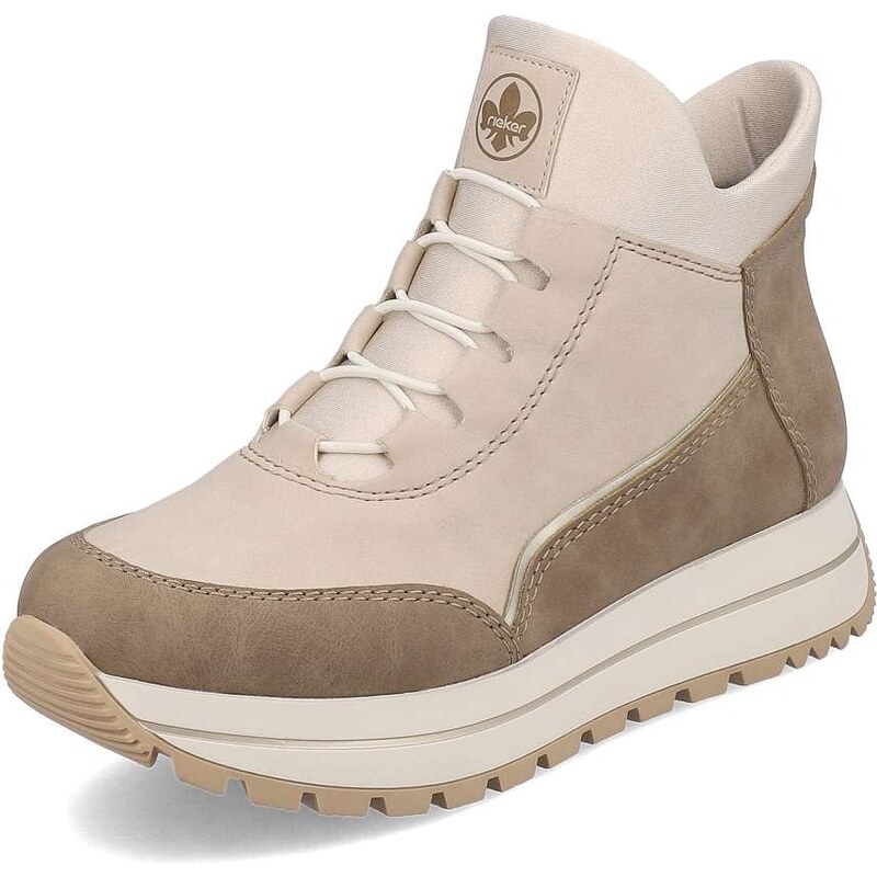Dámska členková obuv RIEKER N4051-62 béžová W3 47931947