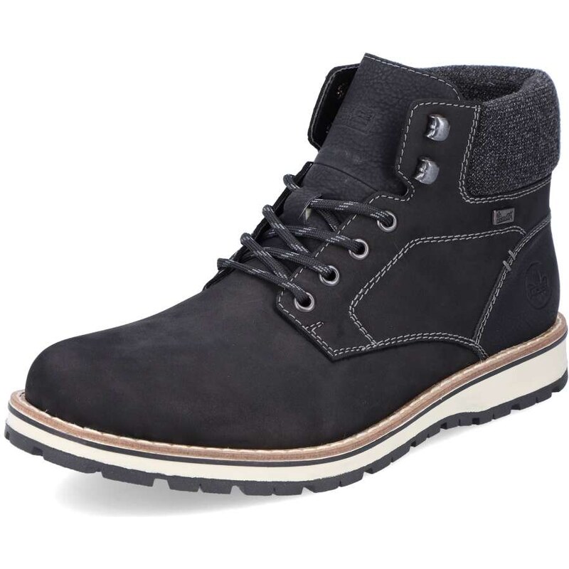 Pánska členková obuv RIEKER 38438-00 čierna W3 34910091