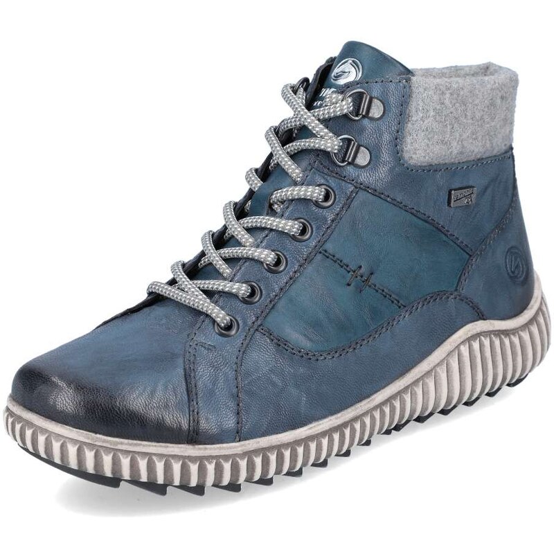 RIEKER Dámska členková obuv REMONTE R8276-14 modrá W3 36126112