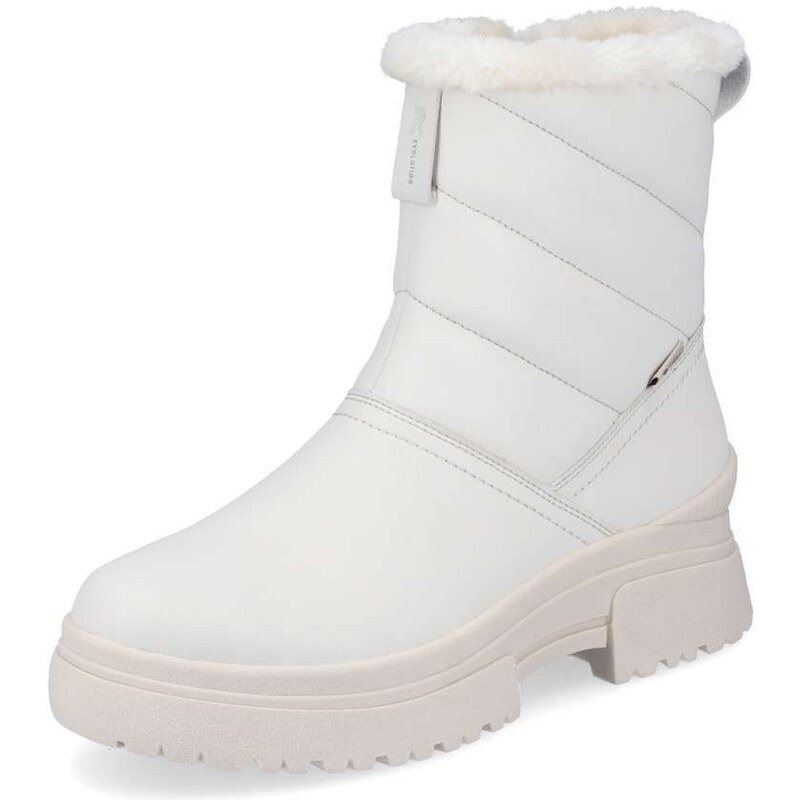 Dámska členková obuv RIEKER REVOLUTION W0373-80 biela W3 35683674