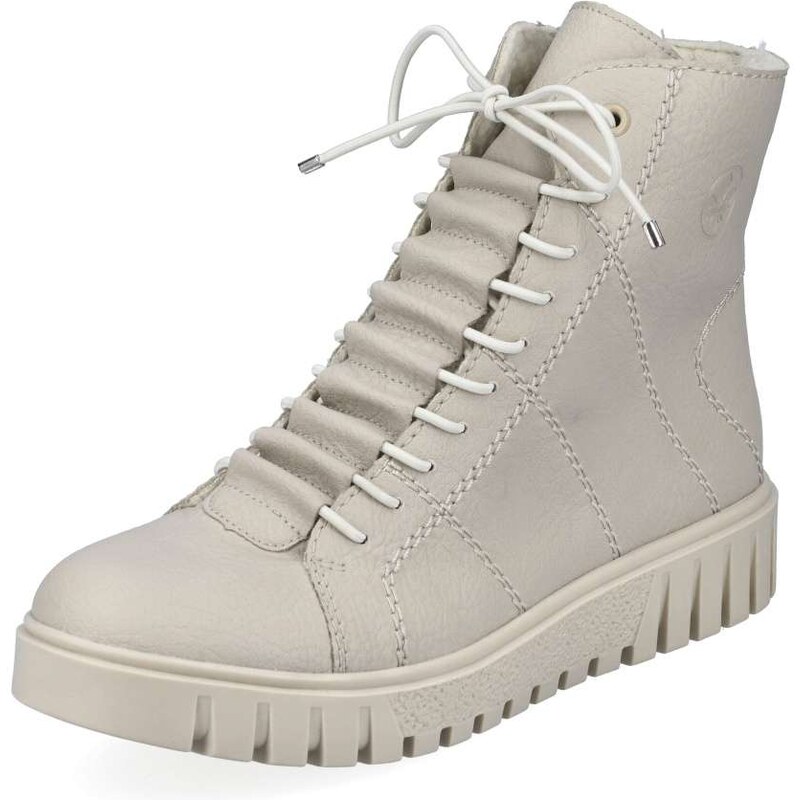 Dámska členková obuv RIEKER Y3420-61 béžová W5 64355018