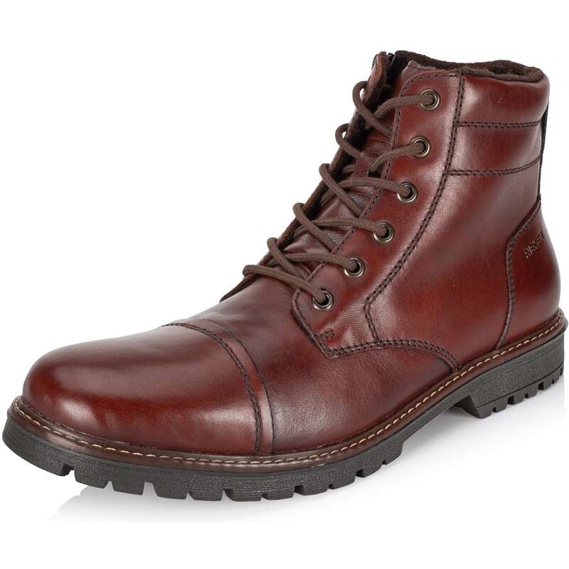 Pánska členková obuv RIEKER F3604-25 hnedá W5 34328543