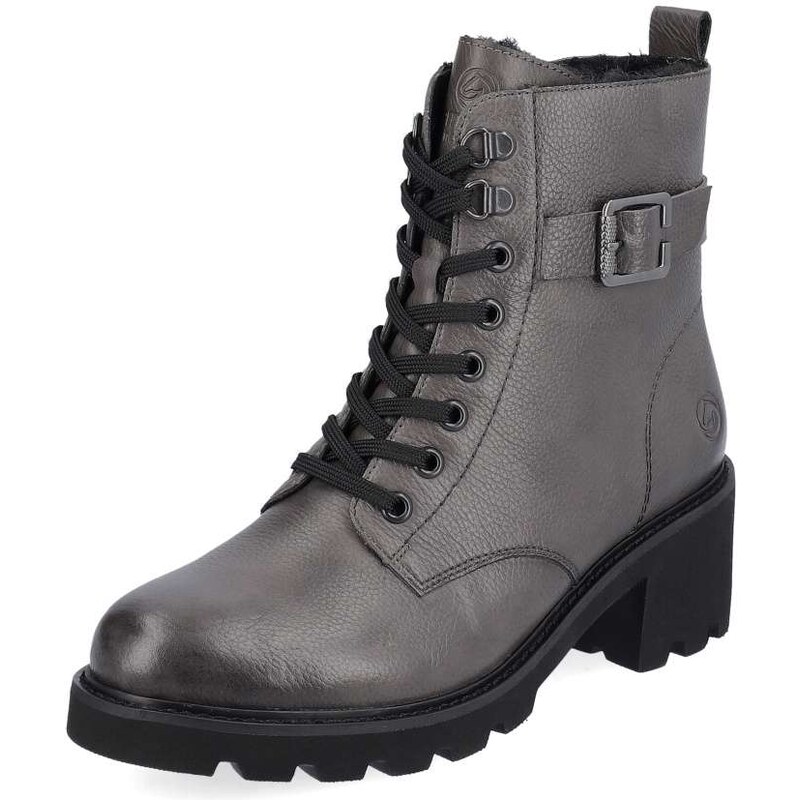 RIEKER Dámska členková obuv REMONTE D0A74-45 sivá W3 47803345