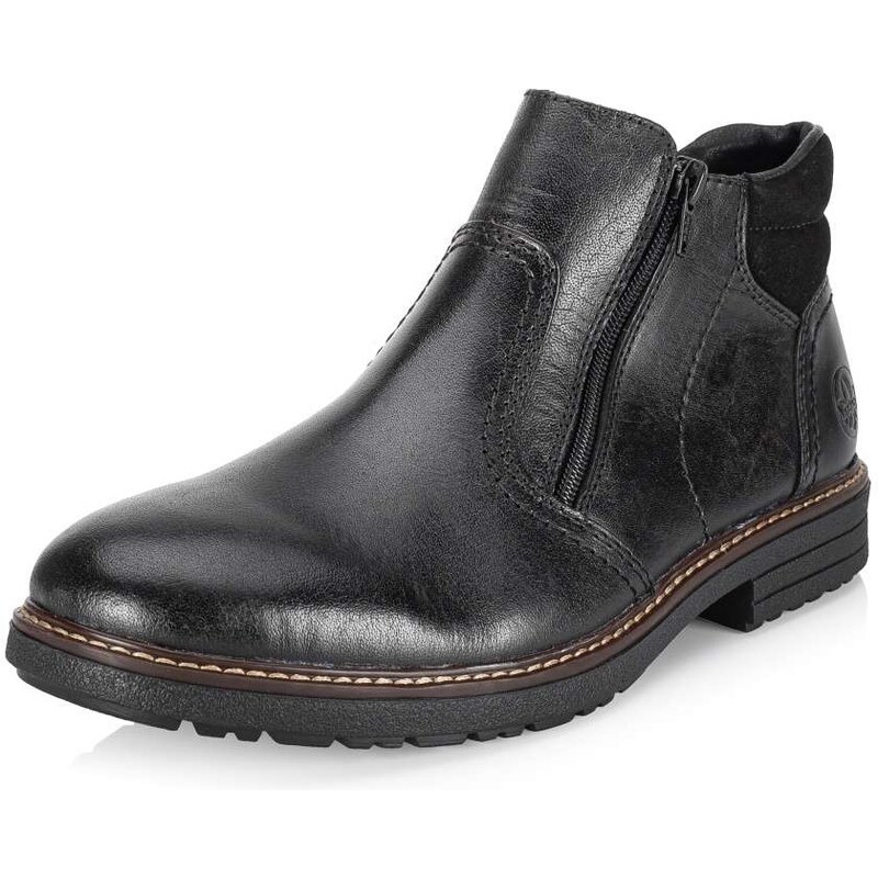 Pánska členková obuv RIEKER 33151-00 čierna W5 44595682