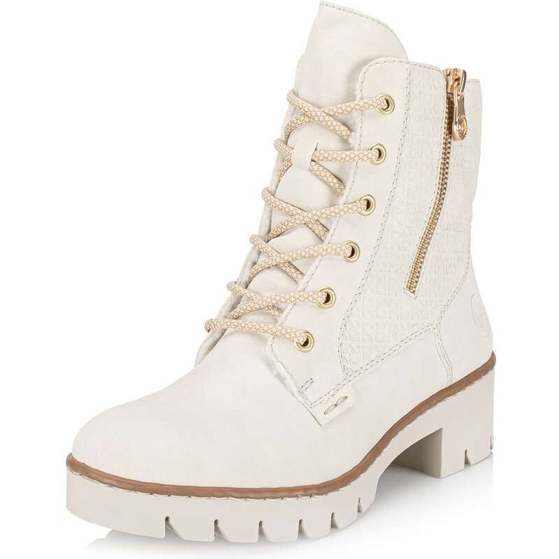 Dámska členková obuv RIEKER X5719-60 béžová W3 44640269