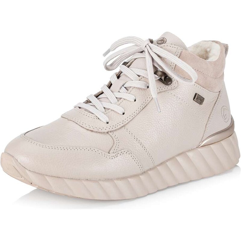 RIEKER Dámska členková obuv REMONTE D5981-60 béžová W3 44428522