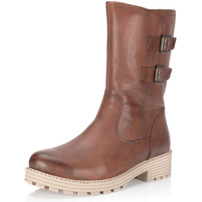 RIEKER Dámska členková obuv REMONTE D0W76-24 hnedá W3 44830176