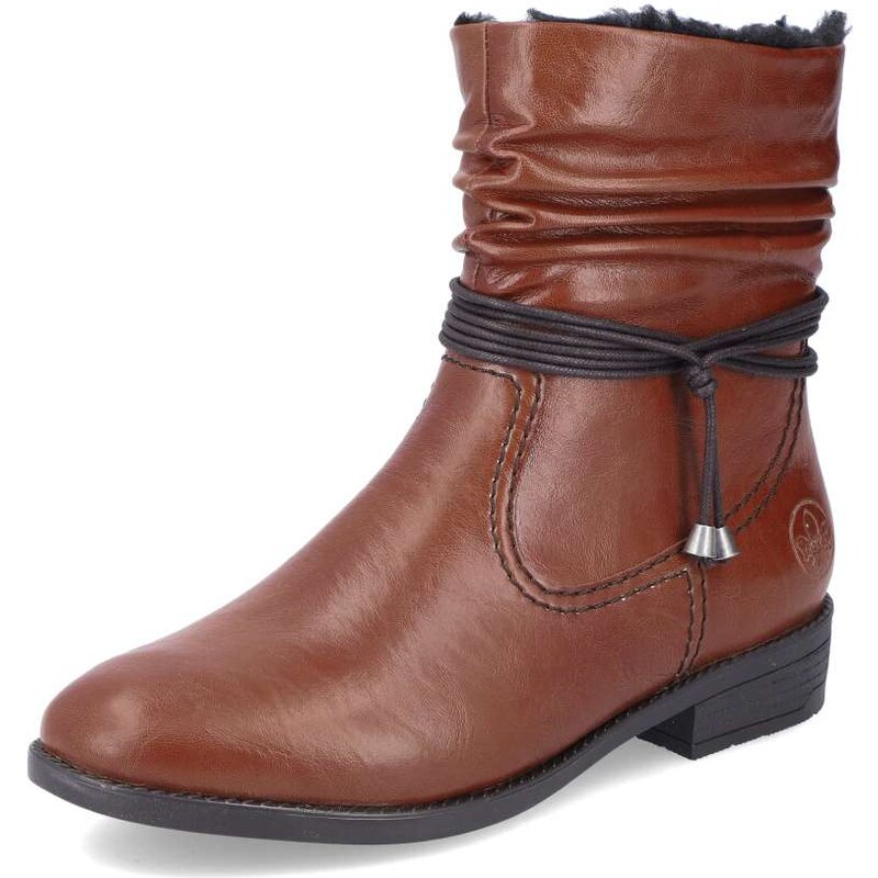 Dámska členková obuv RIEKER 73691-24 hnedá W3 45166580