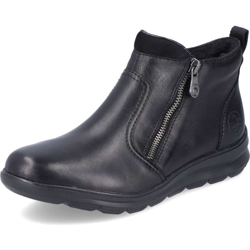 Dámska členková obuv RIEKER Z0060-00 čierna W5 45812981