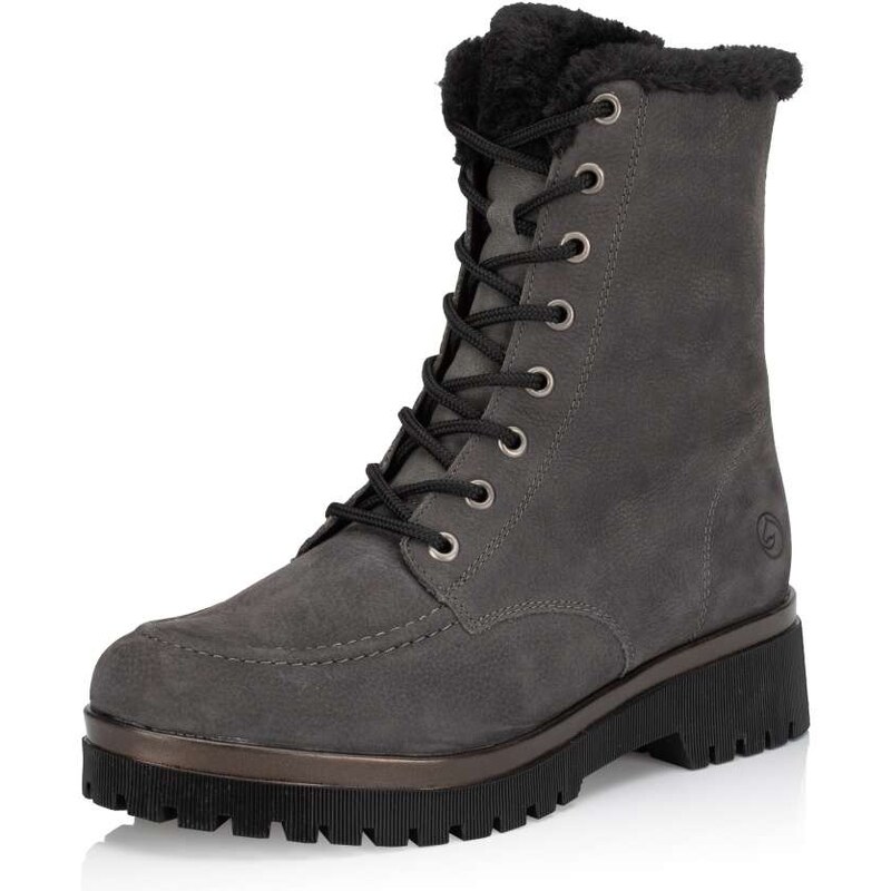 RIEKER Dámska členková obuv REMONTE D1B74-45 sivá W3 45988831