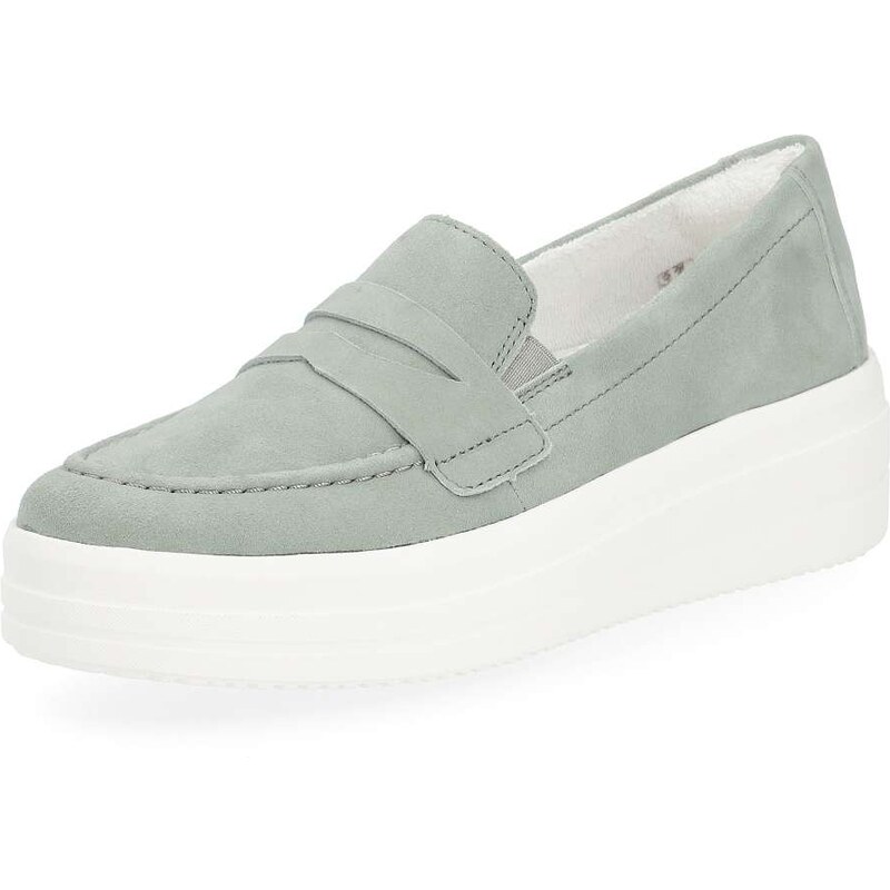 RIEKER Dámske mokasíny REMONTE D1C05-52 zelená S4 48764176