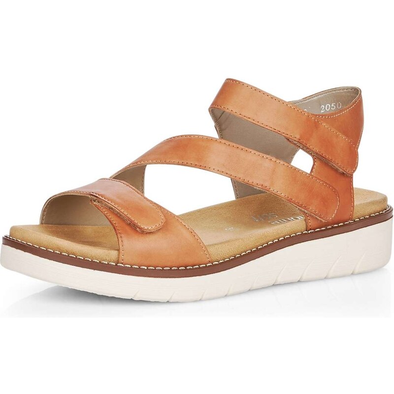 RIEKER Dámske sandále REMONTE D2050-24 hnedá S4 15873638