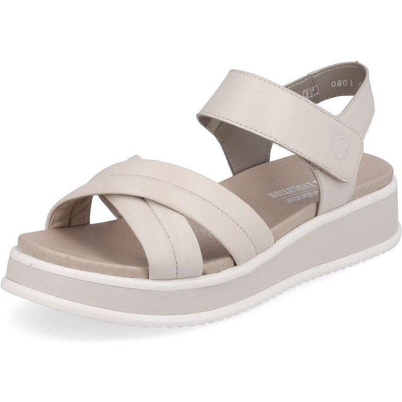 Dámske sandále RIEKER REVOLUTION W0801-80 béžová S4 38104534
