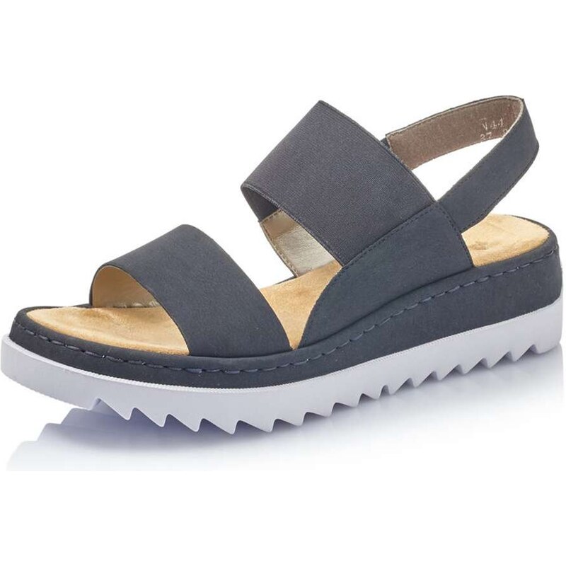 E-shop Dámske sandále RIEKER V44B1-14 modrá S4