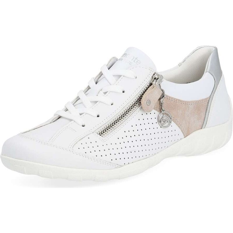 RIEKER Dámske tenisky REMONTE R3411-81 biela S4 53700966