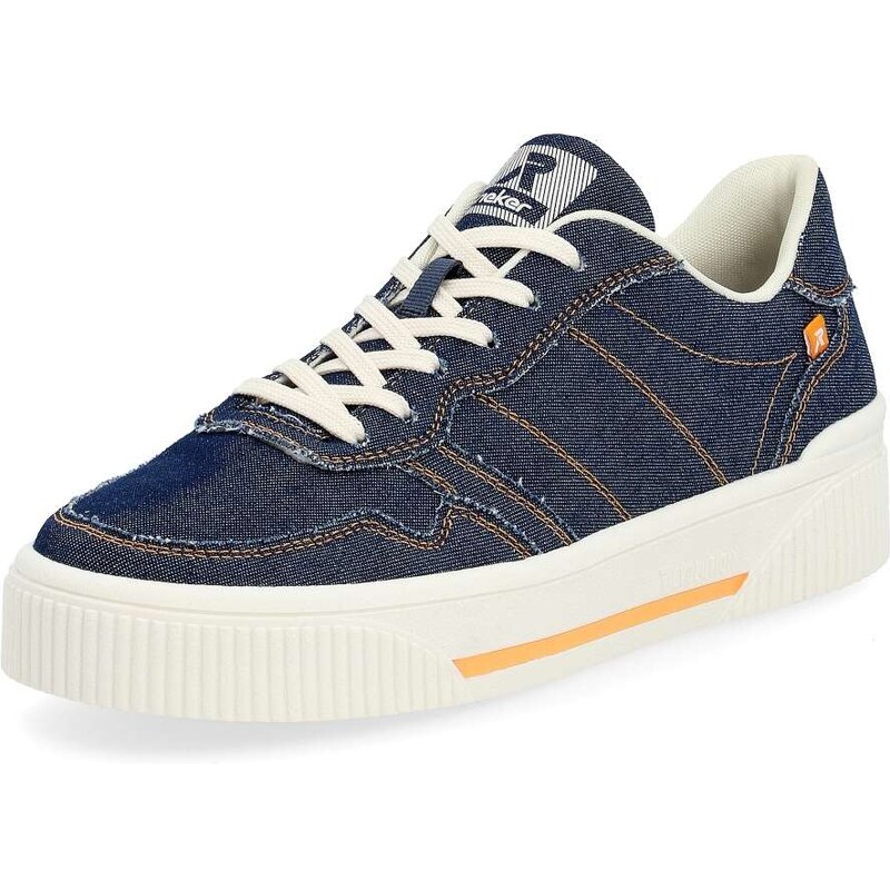 Dámske tenisky RIEKER REVOLUTION W0706-14 modrá S4 48932446