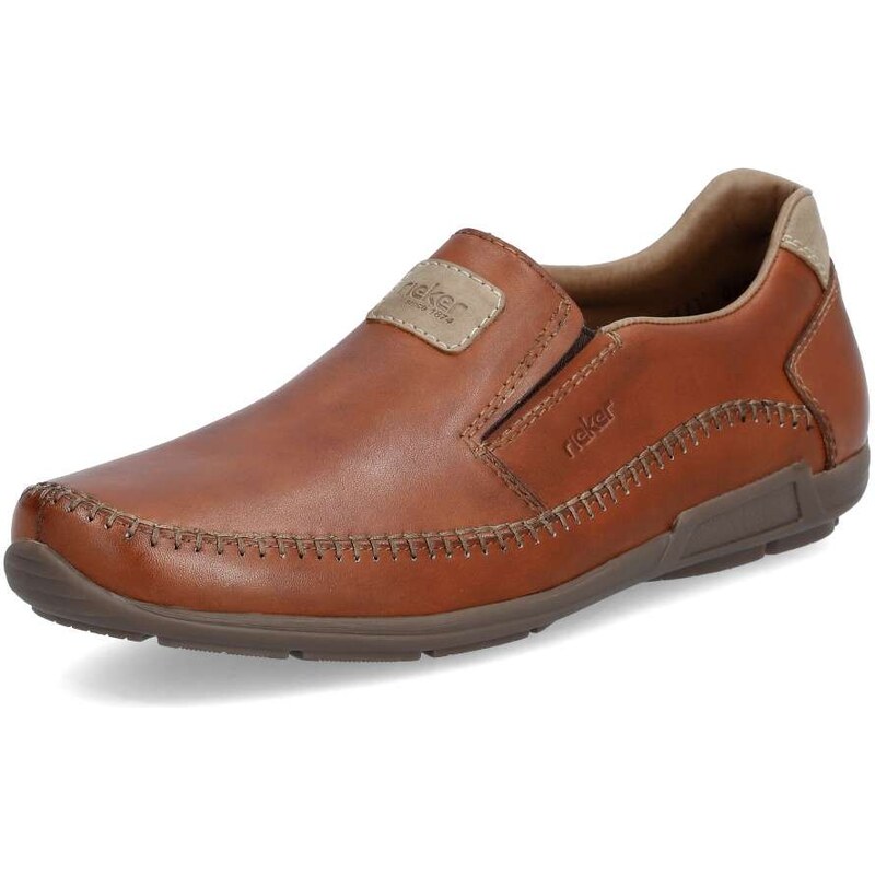 Pánske mokasíny RIEKER 09053-24 hnedá S6 49081333