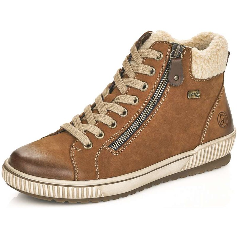 RIEKER Dámska členková obuv REMONTE D0770-22 hnedá W4 39303791