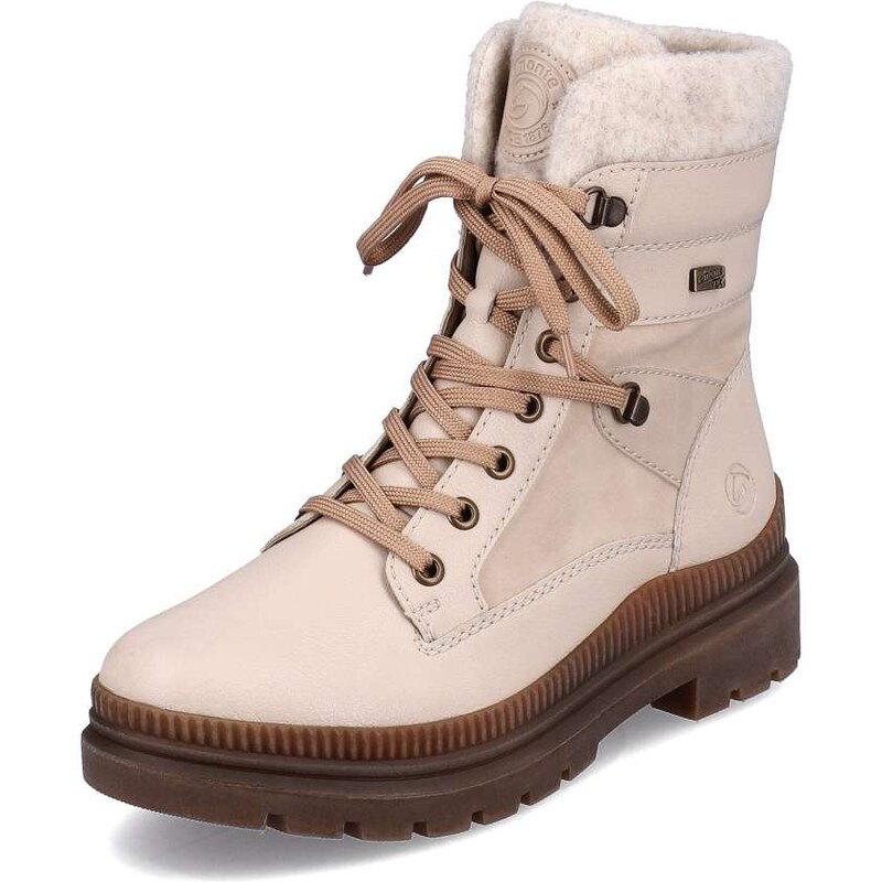 RIEKER Dámska členková obuv REMONTE D0C77-60 béžová W5 44428494