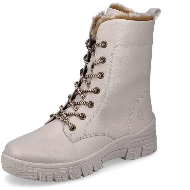 RIEKER Dámska členková obuv REMONTE D0E72-60 béžová W4 35965287