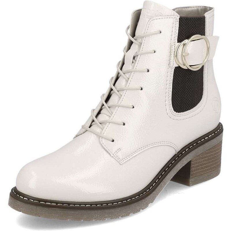 RIEKER Dámska členková obuv REMONTE D1A72-80 biela W4 44812811