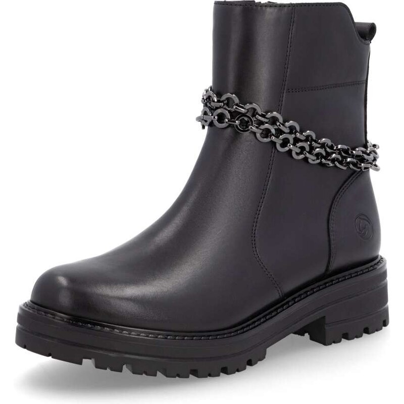 RIEKER Dámska členková obuv REMONTE D2285-00 čierna W4 55294061