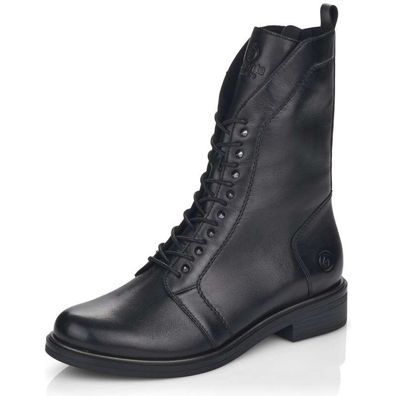 RIEKER Dámska členková obuv REMONTE D8380-01 čierna W4 28204267