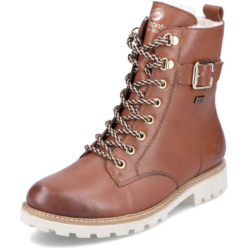 RIEKER Dámska členková obuv REMONTE D8475-24 hnedá W5 64354982