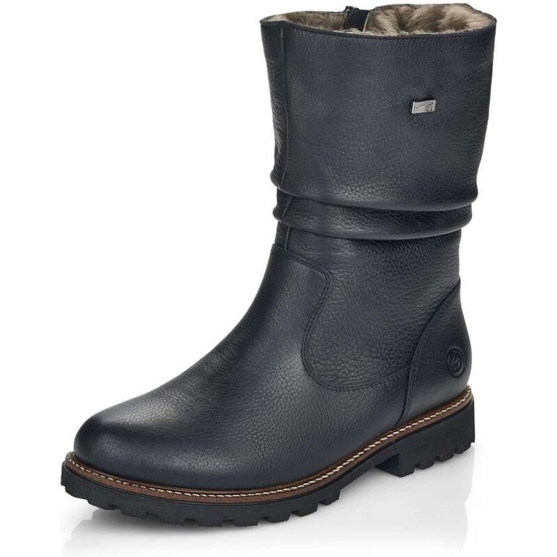 RIEKER Dámska členková obuv REMONTE D8477-01 čierna W5 27929431
