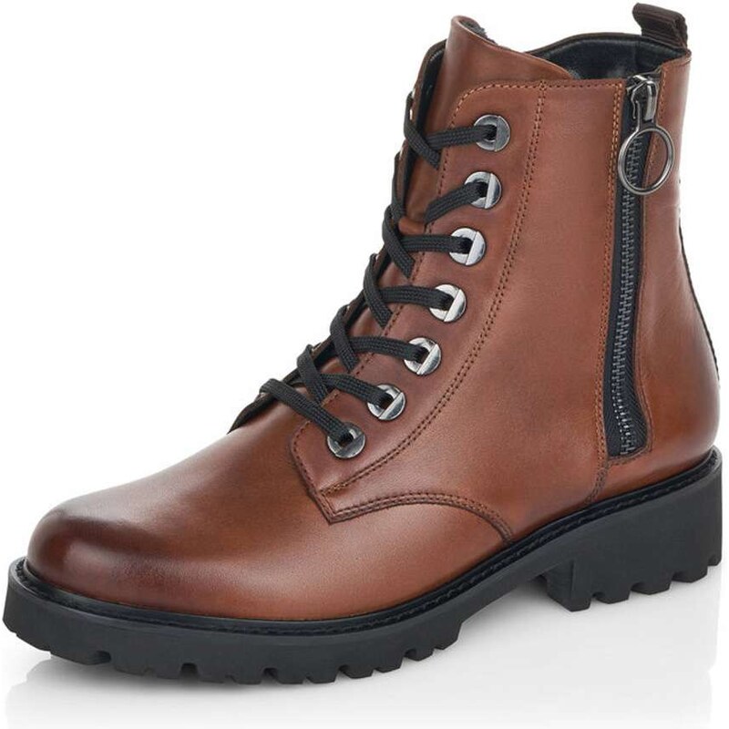 RIEKER Dámska členková obuv REMONTE D8671-22 hnedá W5 18648573