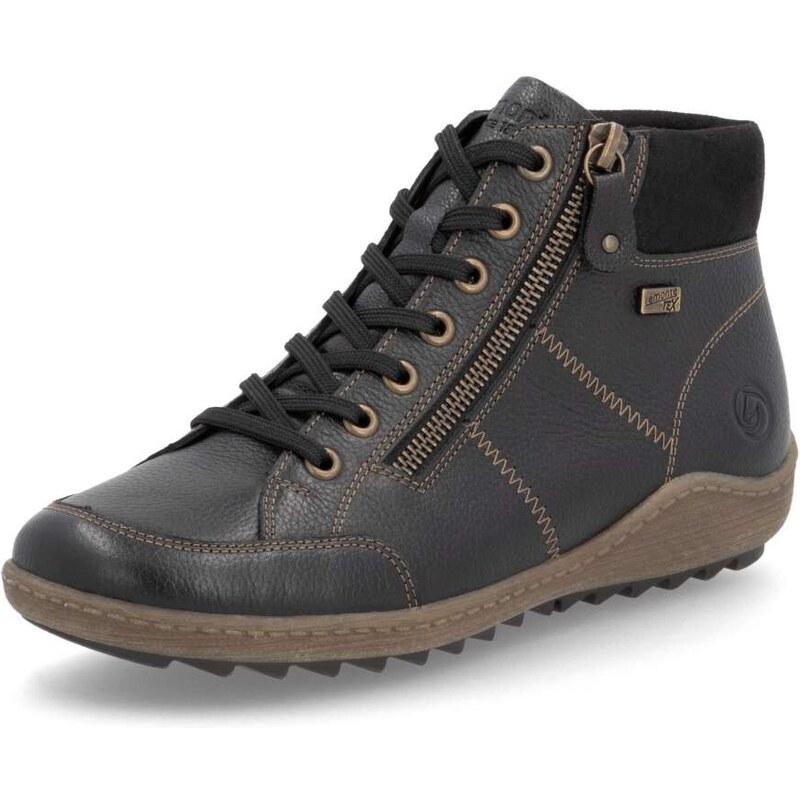 RIEKER Dámska členková obuv REMONTE R1457-02 čierna W4 55294087