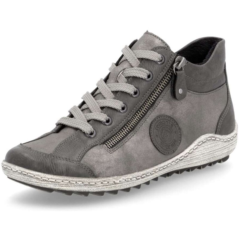 RIEKER Dámska členková obuv REMONTE R1477-42 sivá W5 55294093