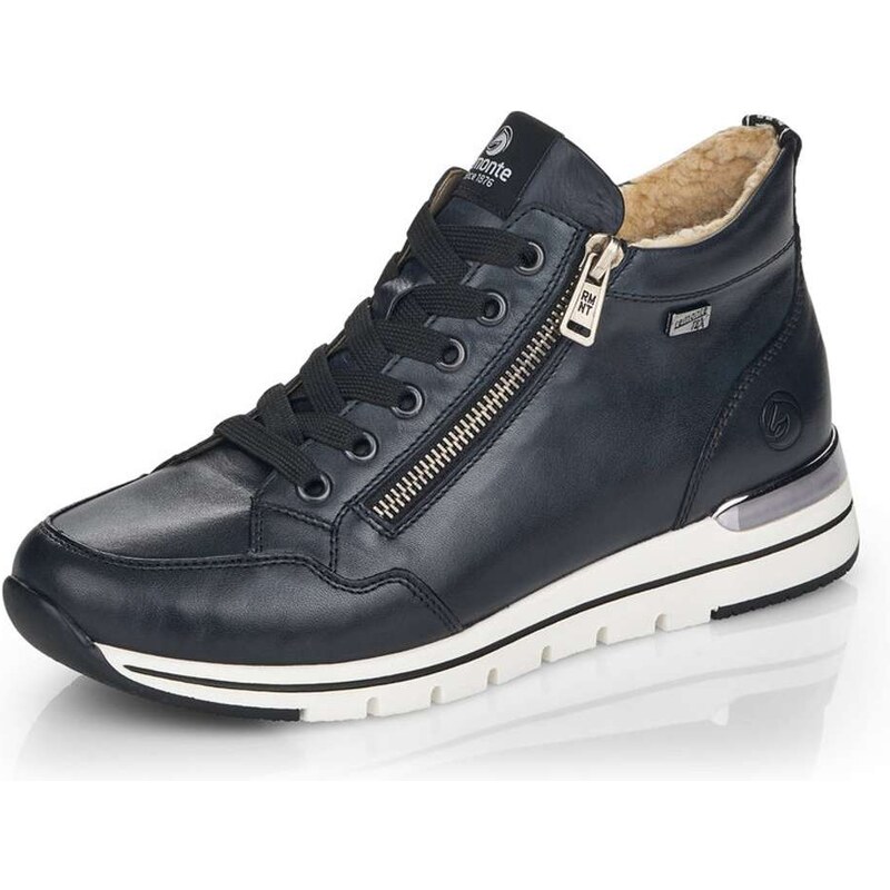 RIEKER Dámska členková obuv REMONTE R6770-14 modrá W4 50328669