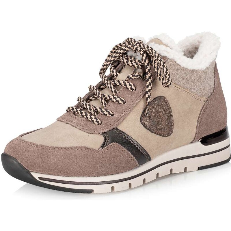 RIEKER Dámska členková obuv REMONTE R6774-64 béžová W4 56638795