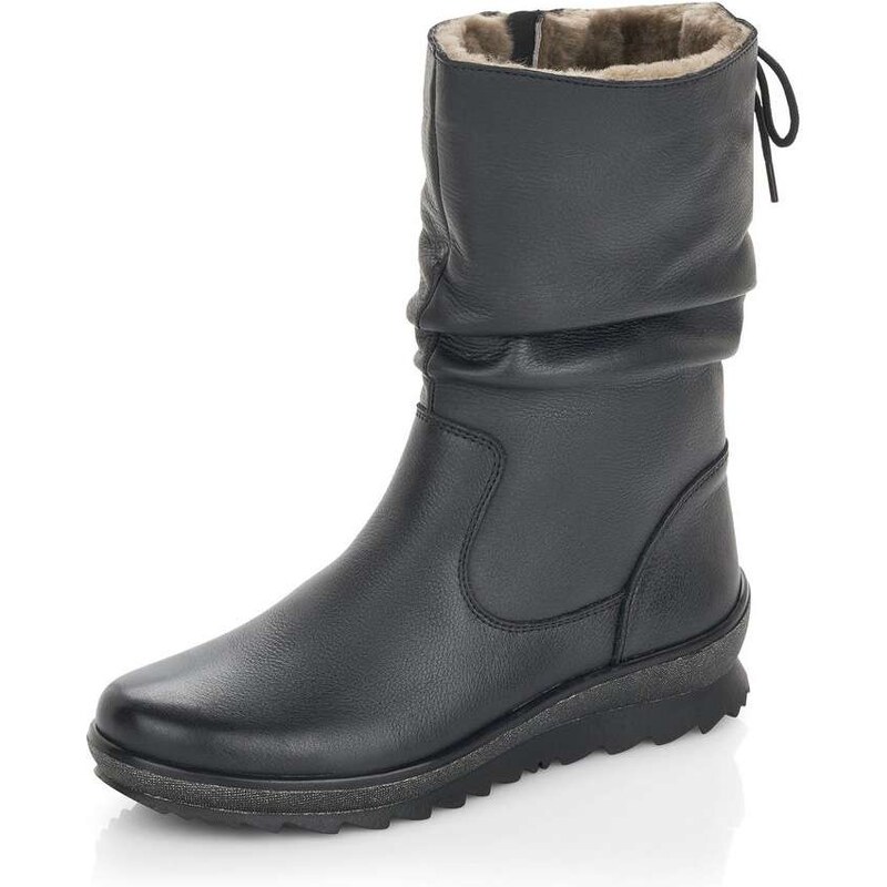 RIEKER Dámska členková obuv REMONTE R8471-01 čierna W5 18859491