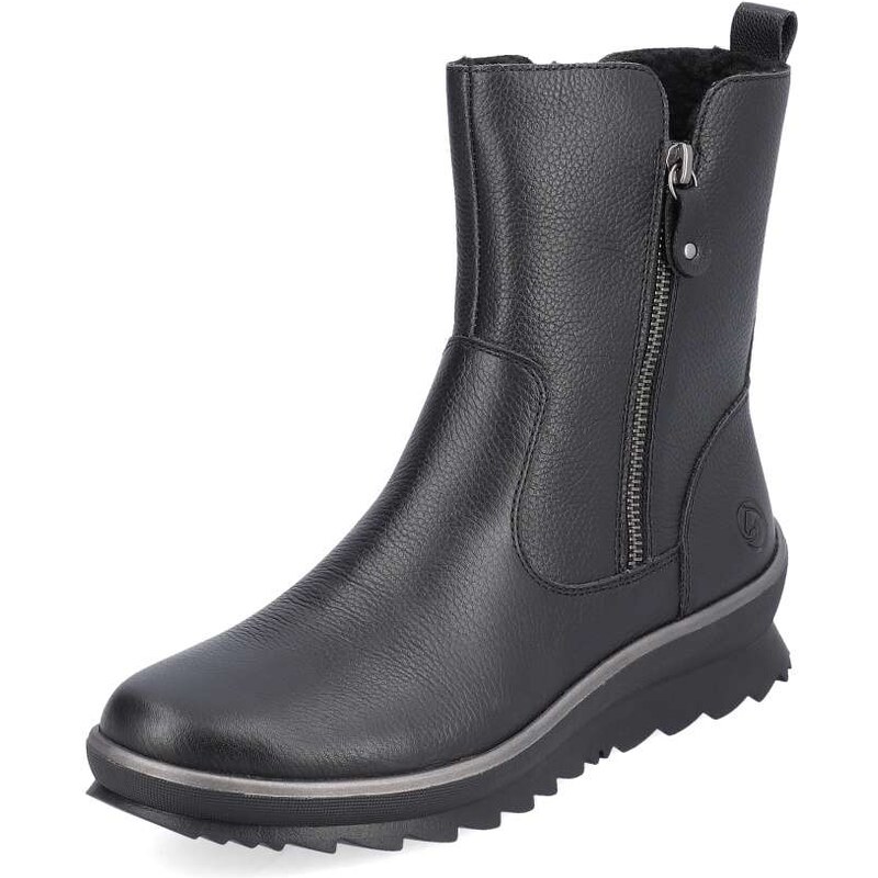 RIEKER Dámska členková obuv REMONTE R8482-01 čierna W5 44553964