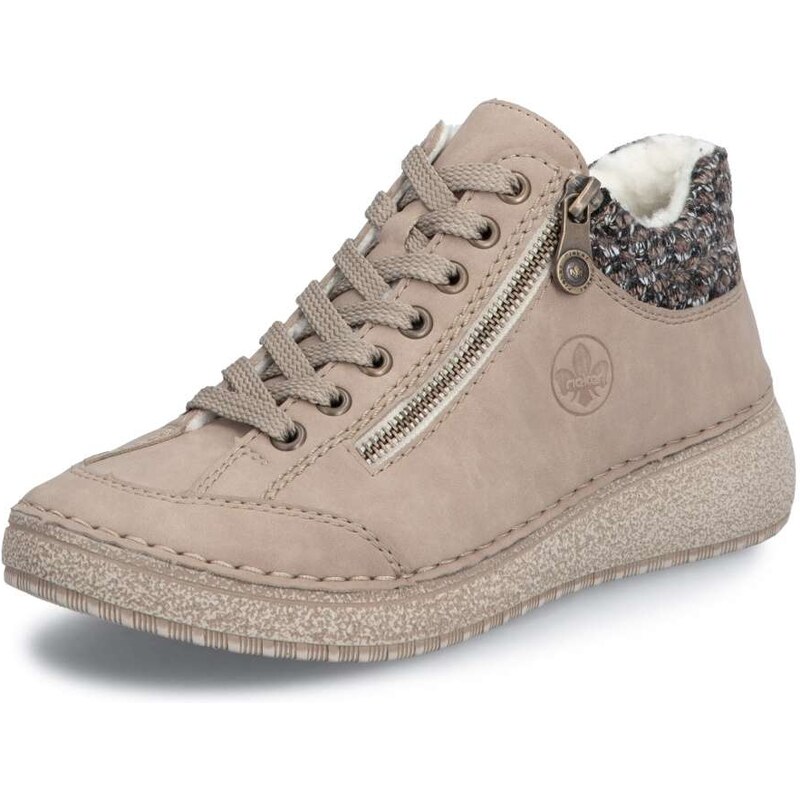 Dámska členková obuv RIEKER 50903-20 béžová W5 55294100