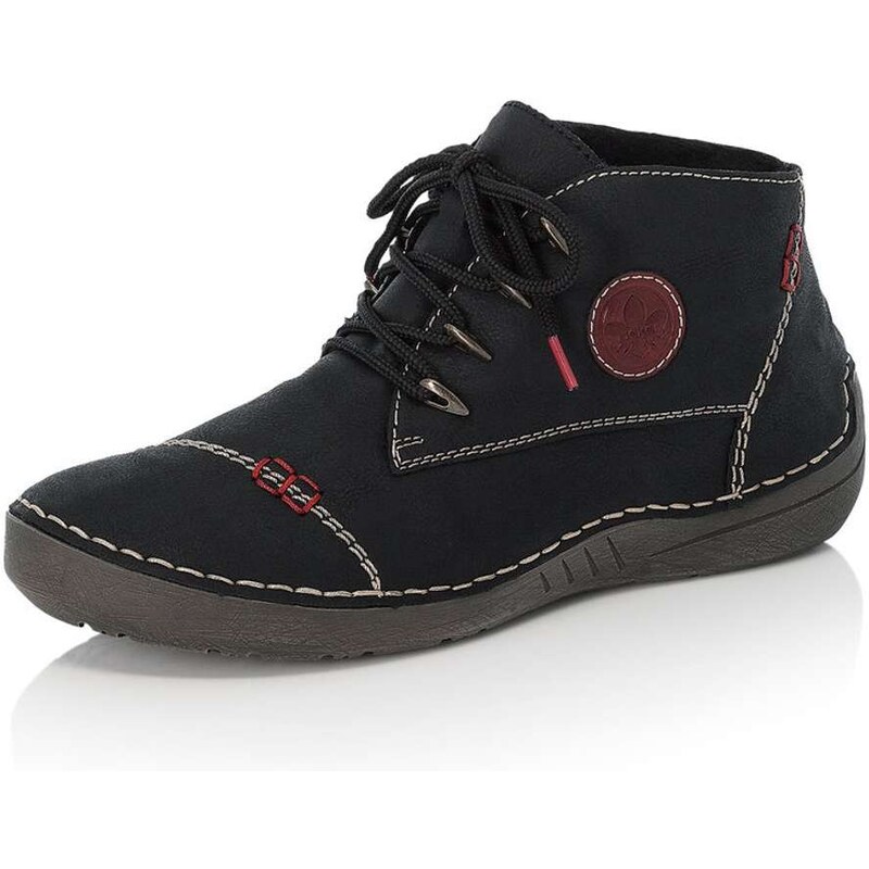 Dámska členková obuv RIEKER 52502-00 čierna W5 18609039