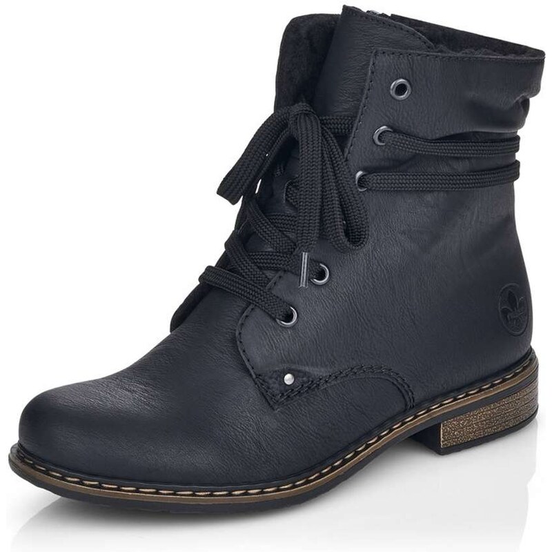 Dámska členková obuv RIEKER 71229-02 čierna W5 18564988