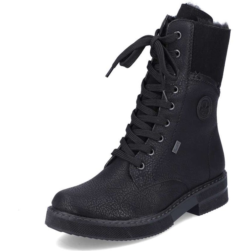 Dámska členková obuv RIEKER 72048-01 čierna W4 34552946