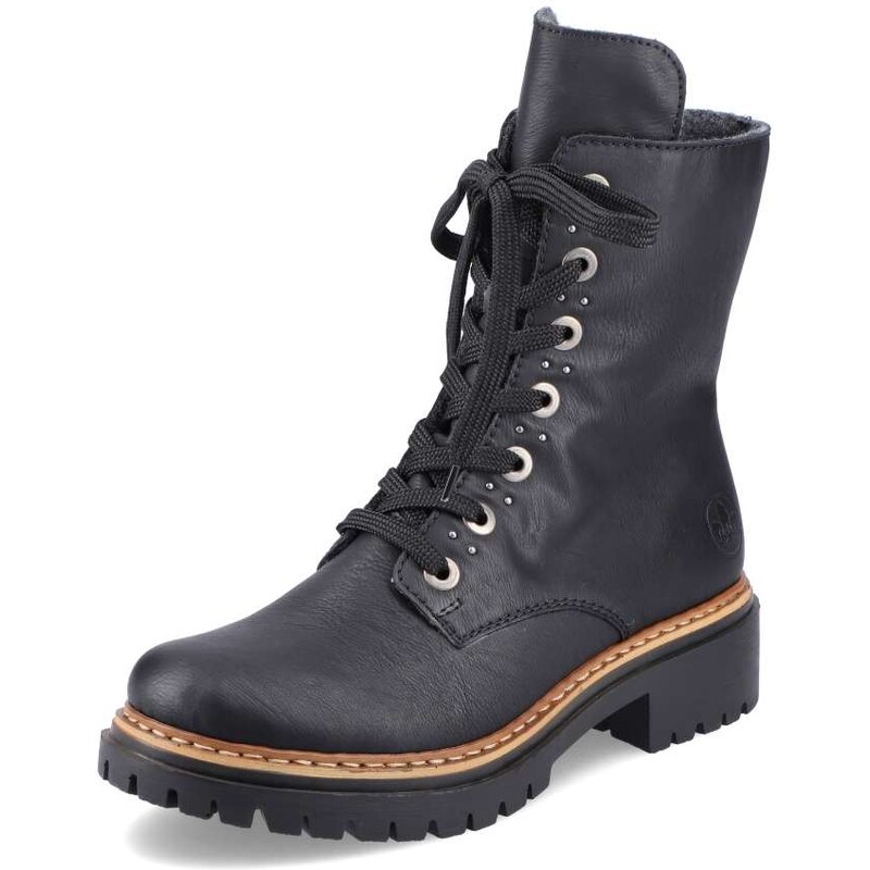 Dámska členková obuv RIEKER 72612-00 čierna W4 33964351