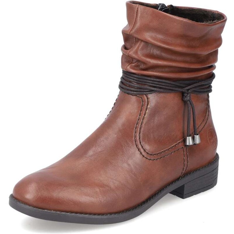 Dámska členková obuv RIEKER 73691-25 hnedá W4 55294127