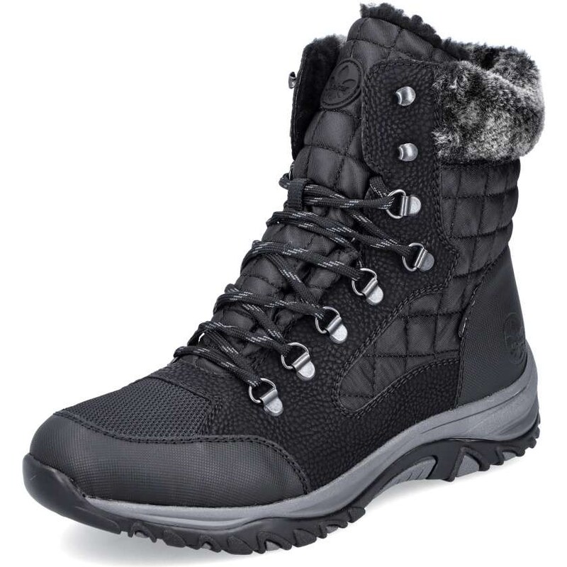 Dámska členková obuv RIEKER M9644-00 čierna W4 55951990