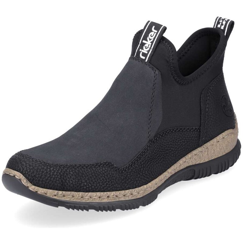 Dámska členková obuv RIEKER N3275-00 čierna W5 64355010