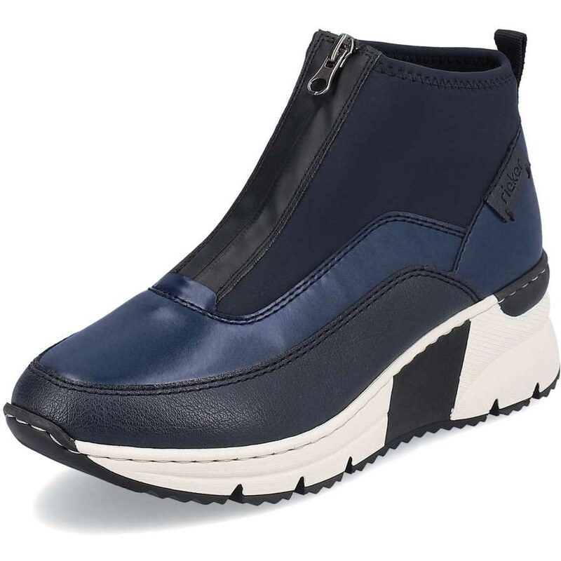 Dámska členková obuv RIEKER N6352-14 modrá W4 44428658