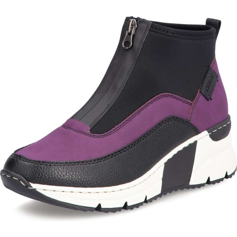 Dámska členková obuv RIEKER N6352-30 fialová W4 55294153