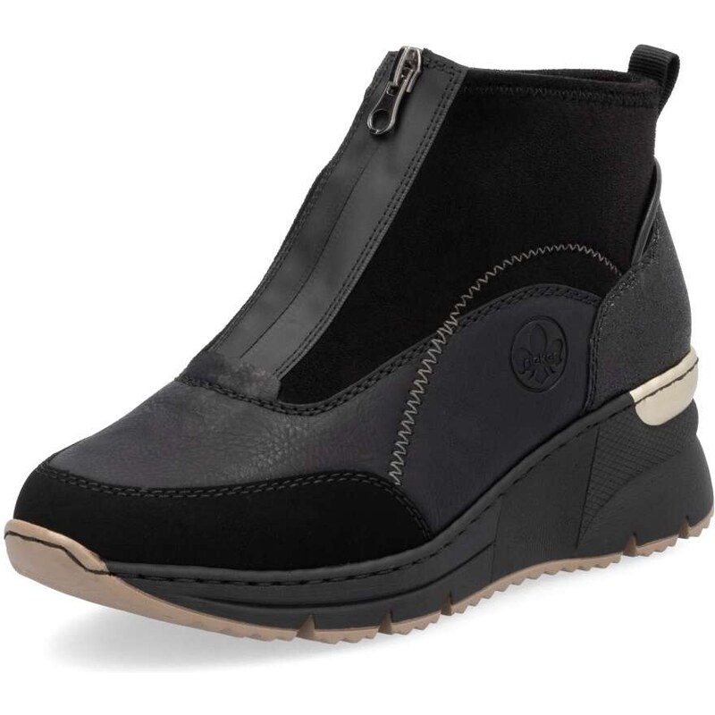 Dámska členková obuv RIEKER N6361-00 čierna W5 55294154