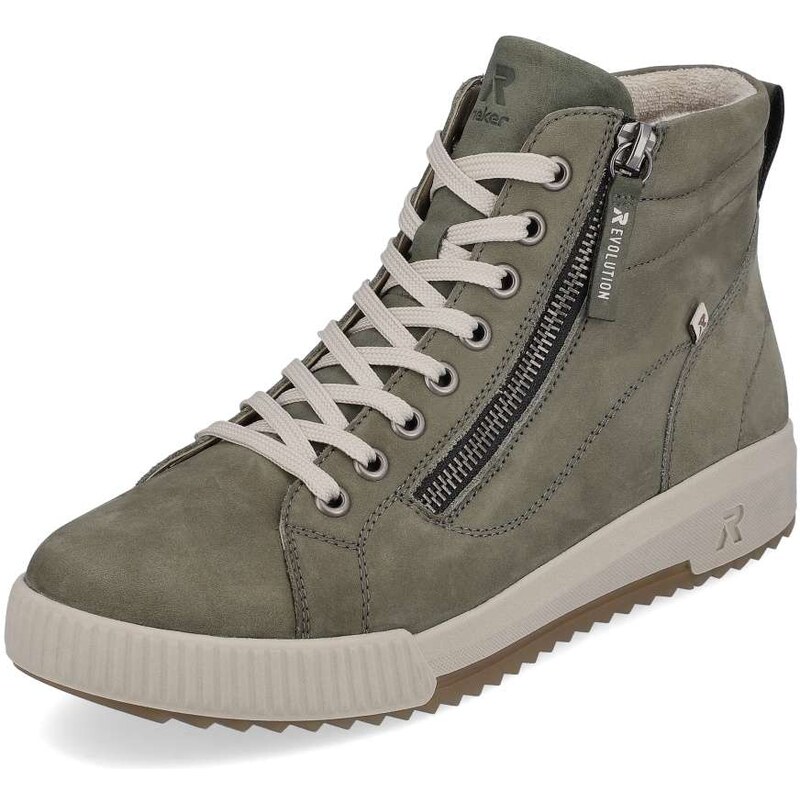 Dámska členková obuv RIEKER W0164-54 zelená W5 44428664