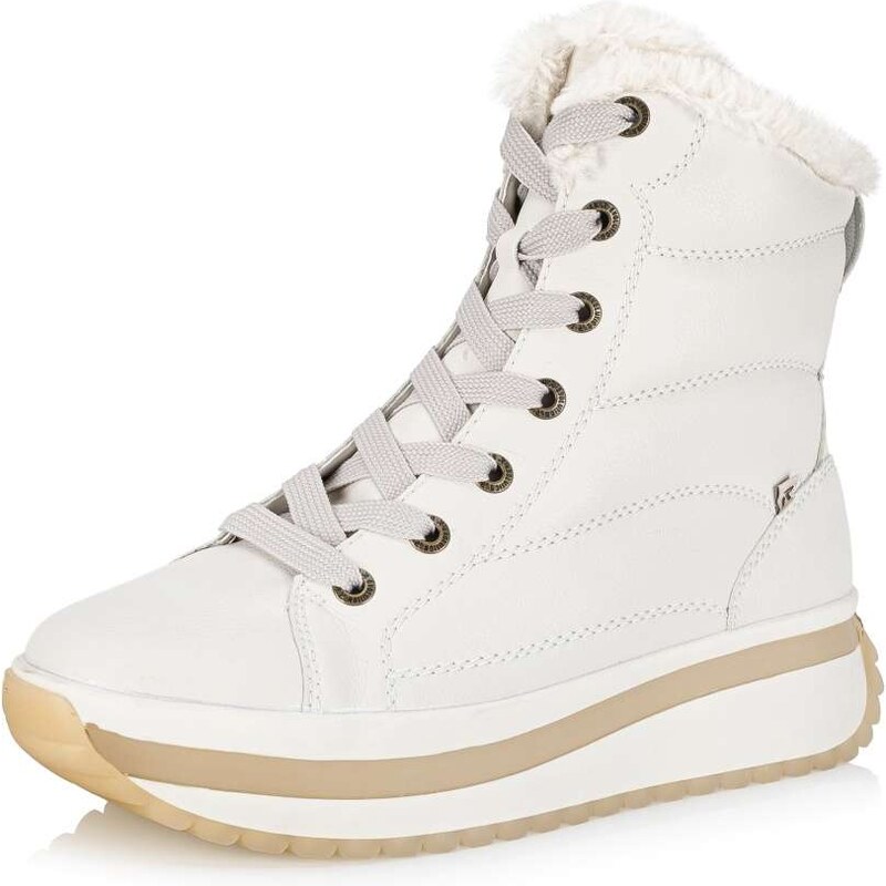 Dámska členková obuv RIEKER REVOLUTION W0963-80 biela W4 56555953