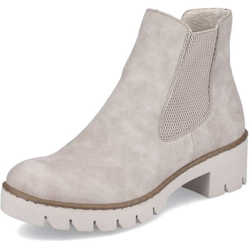 Dámska členková obuv RIEKER X5772-60 béžová W5 64355012